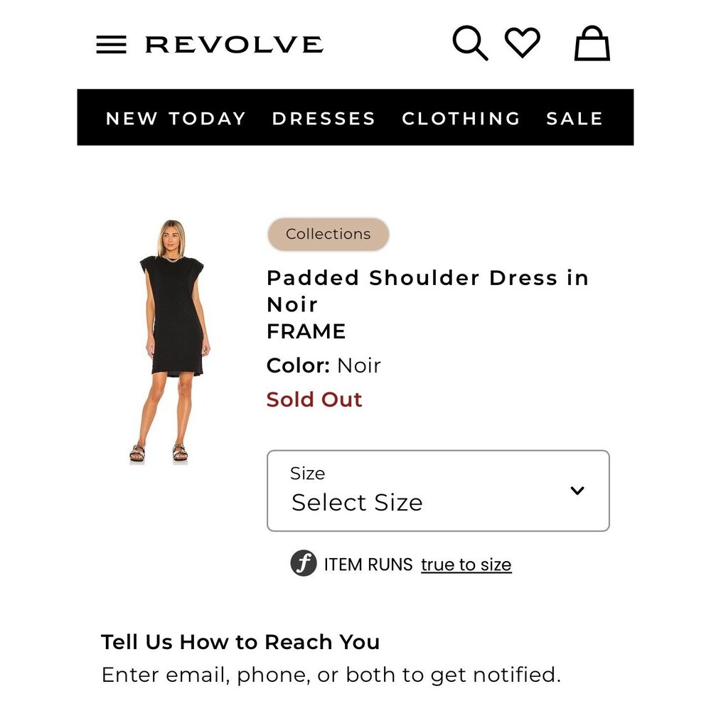 FRAME Dress Padded Shoulders Casual Tee Dress Size Small P MSRP $228